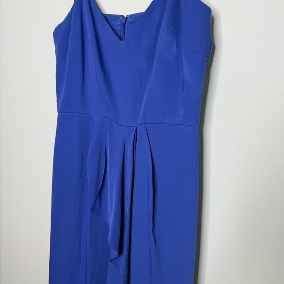 Gianni Bini Monique  Spaghetti Strap Ruffle Asymmetrical Hemline Midi Dress - Picture 7 of 11